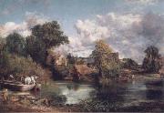 John Constable THe WHite hose oil on canvas
